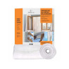Air Lock balcony door seal for portable air conditioners