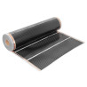 Infrared heating film sets Black Silver PTC 160W/m², film width 100cm