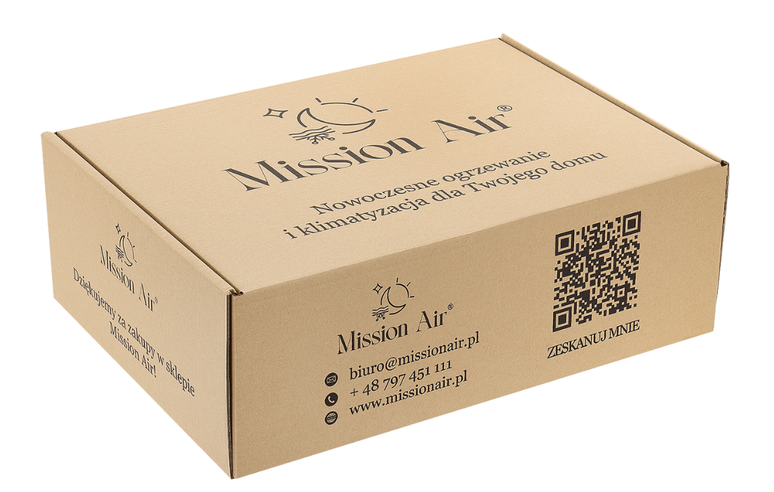 Opakowanie kartonowe firmy Mission Air